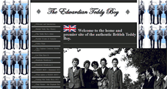 Desktop Screenshot of edwardianteddyboy.com